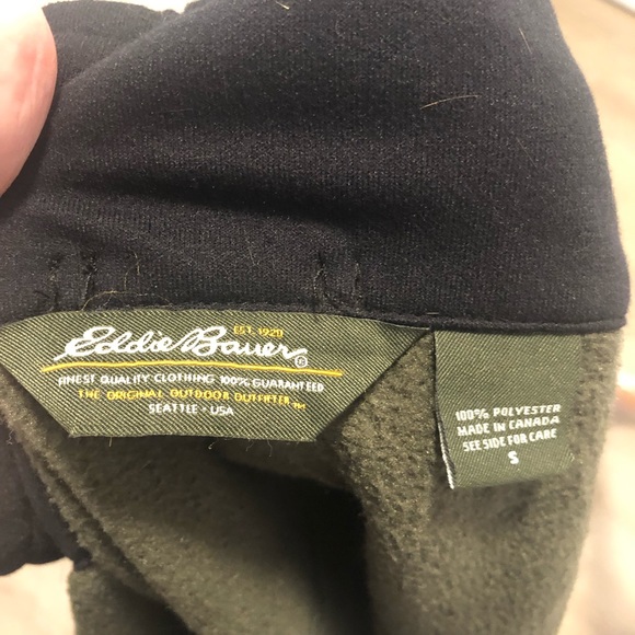 Eddie Bauer men’s full zip fleece sweater size small - Picture 5 of 5